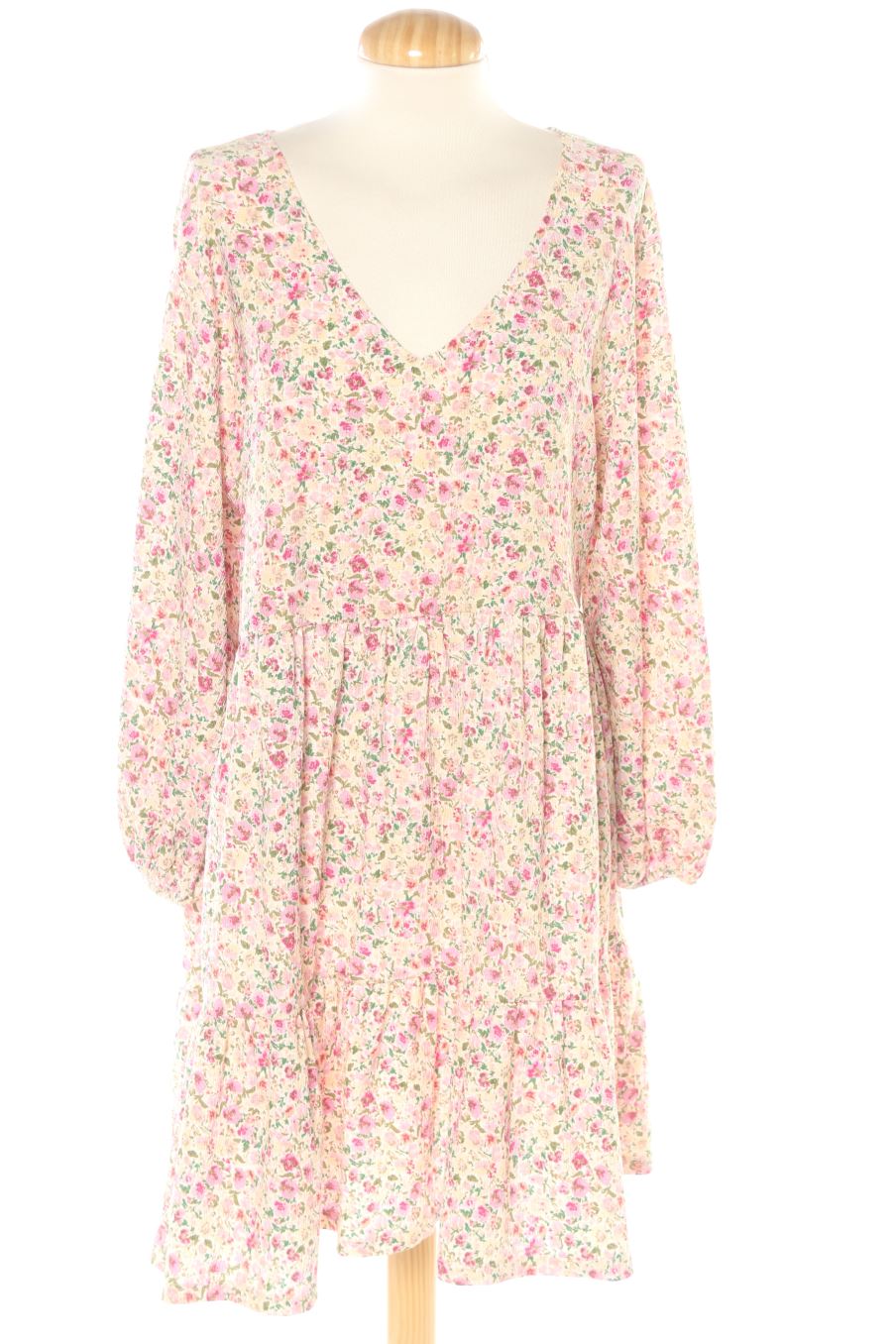 Robe casual Mango de la taille L, de couleur rose