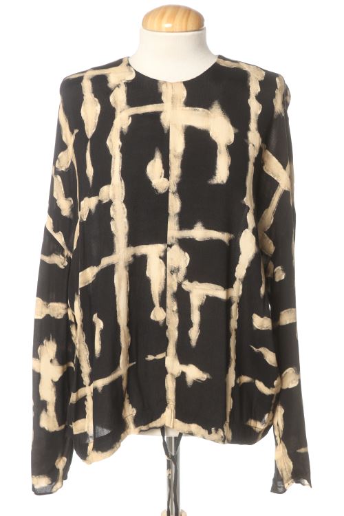Blusa a maniche lunghe