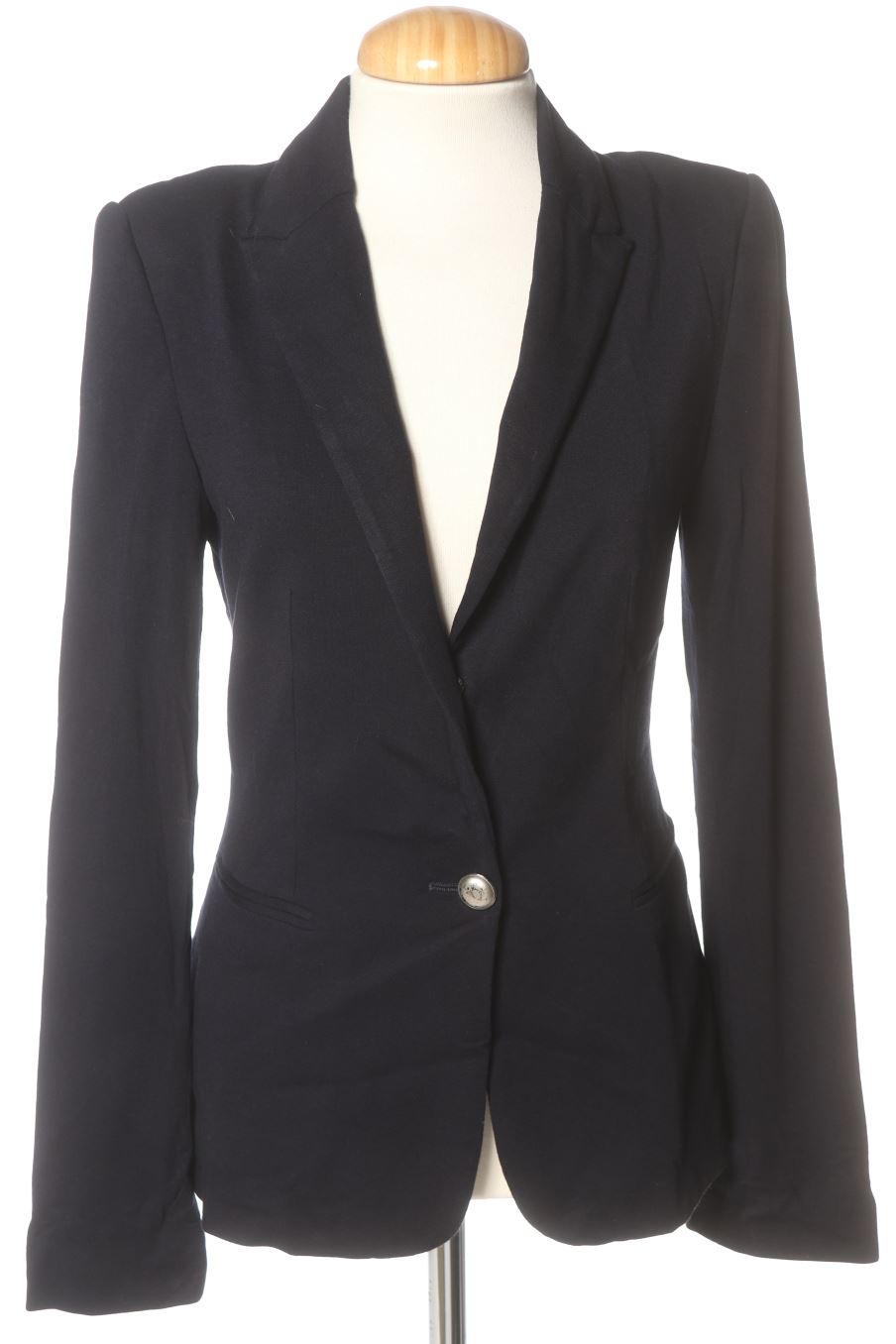 Cazadora de Zara de la talla XS, de color azul marino