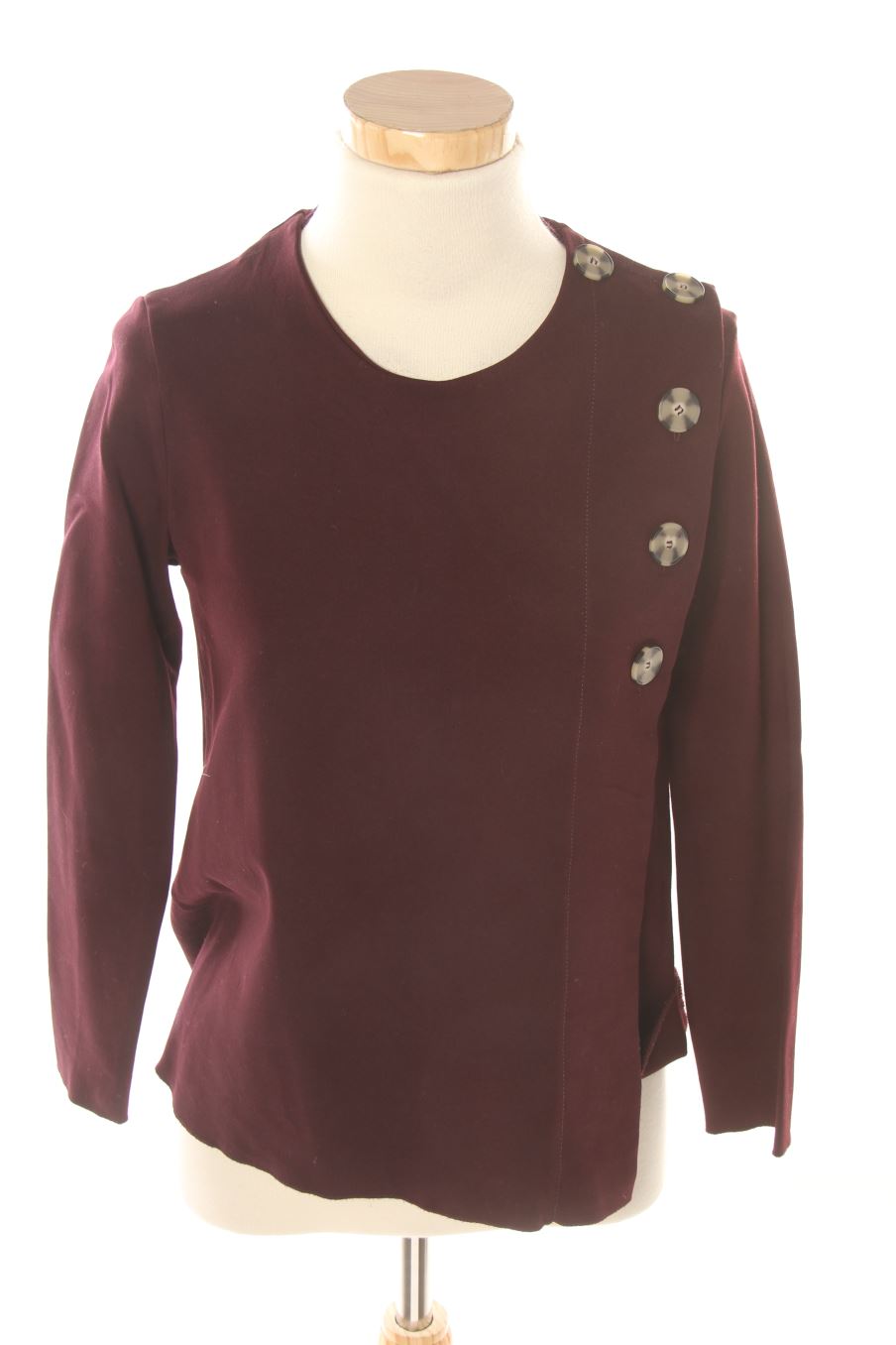 Blouse à manches longues BIMBA Y LOLA de la taille S, de couleur pourpre