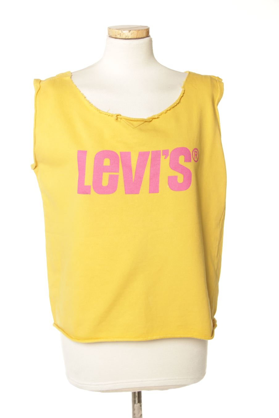 Top Levi's de la taille XS, de couleur jaune