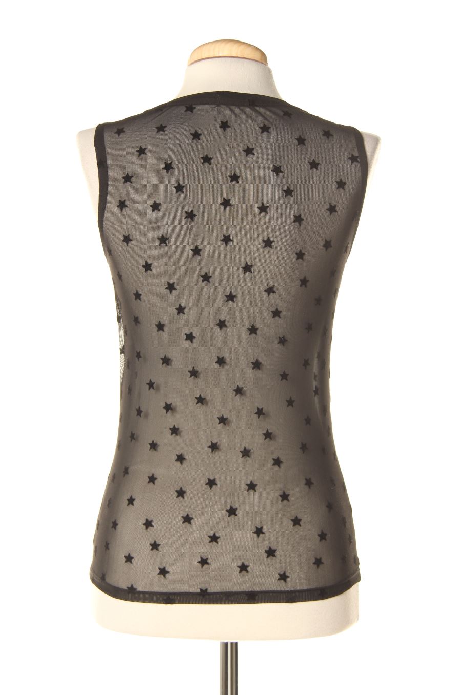 Top Stradivarius de la taille S, de couleur noir