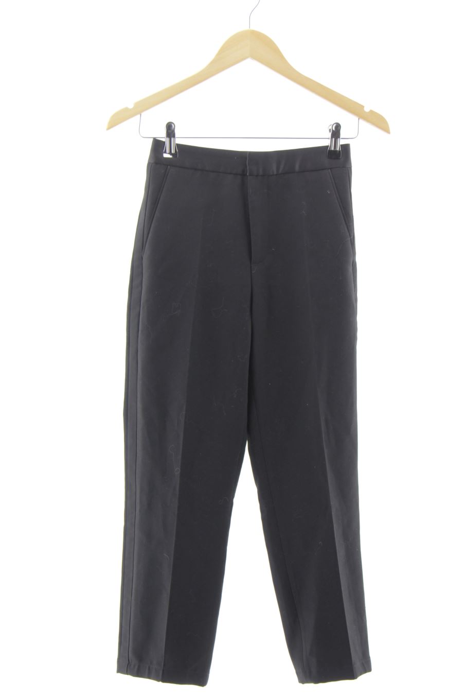 Pantalón de Zara de la talla XS, de color negro