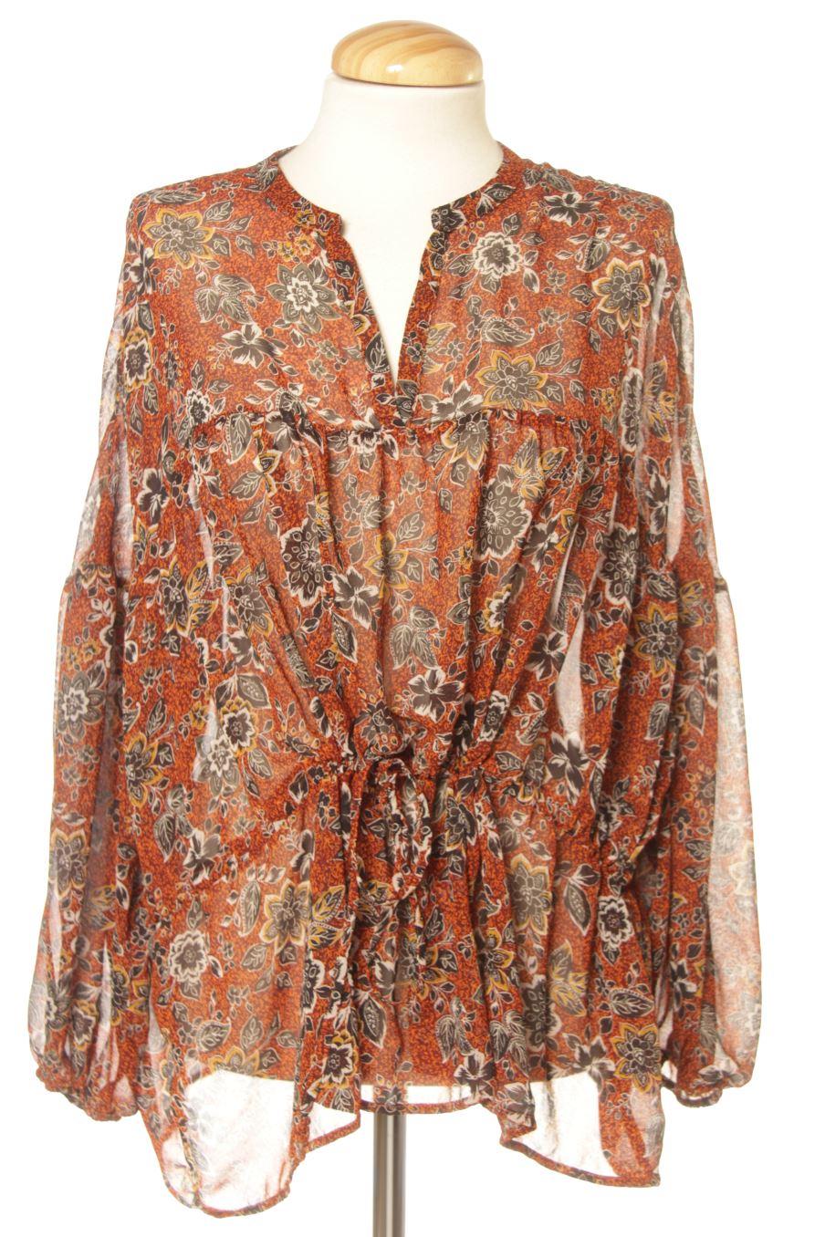 Langärmelige Bluse von Promod Größe L, Farbe Aufdruck, für