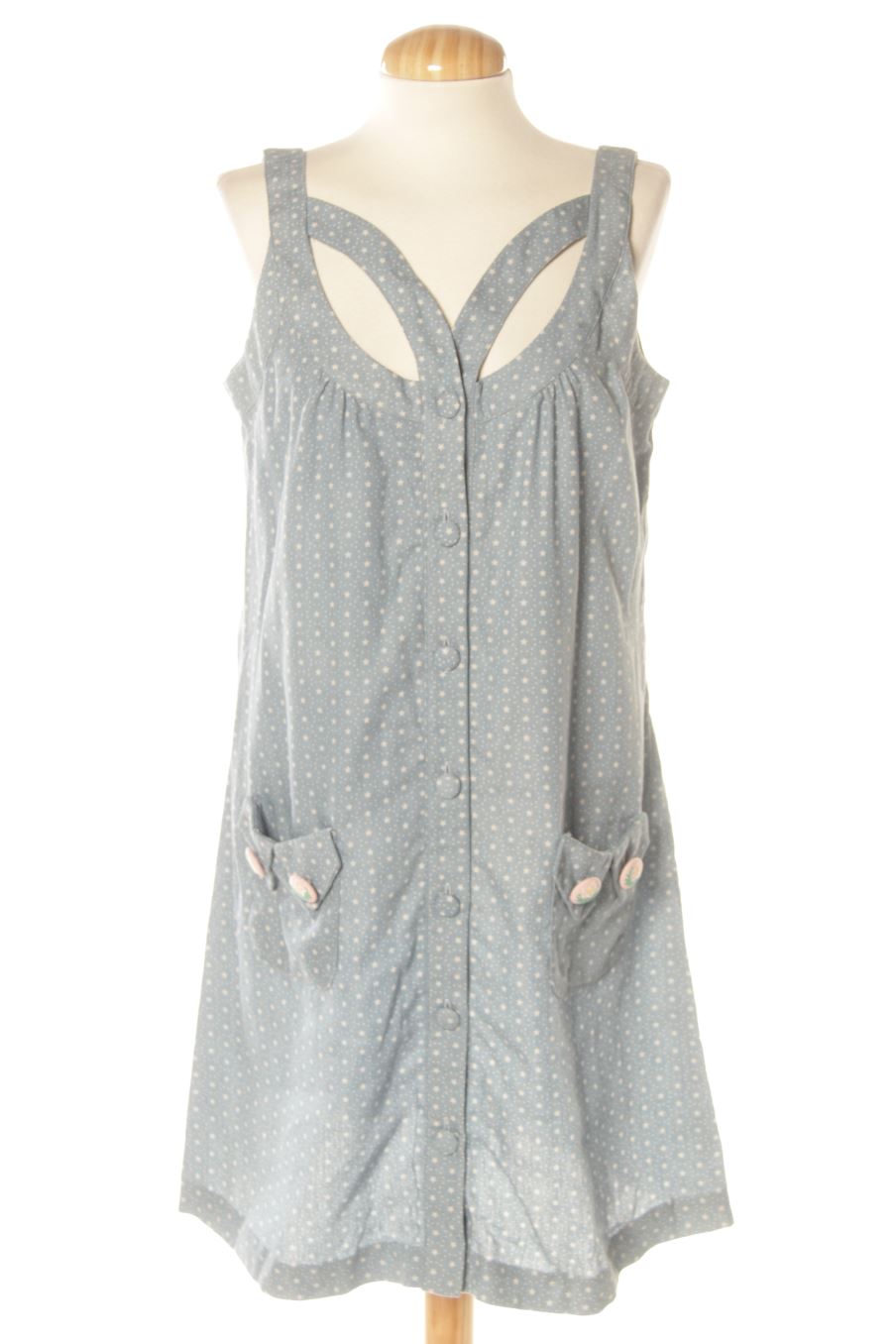 Robe casual DIKSI de la taille L, de couleur bleu