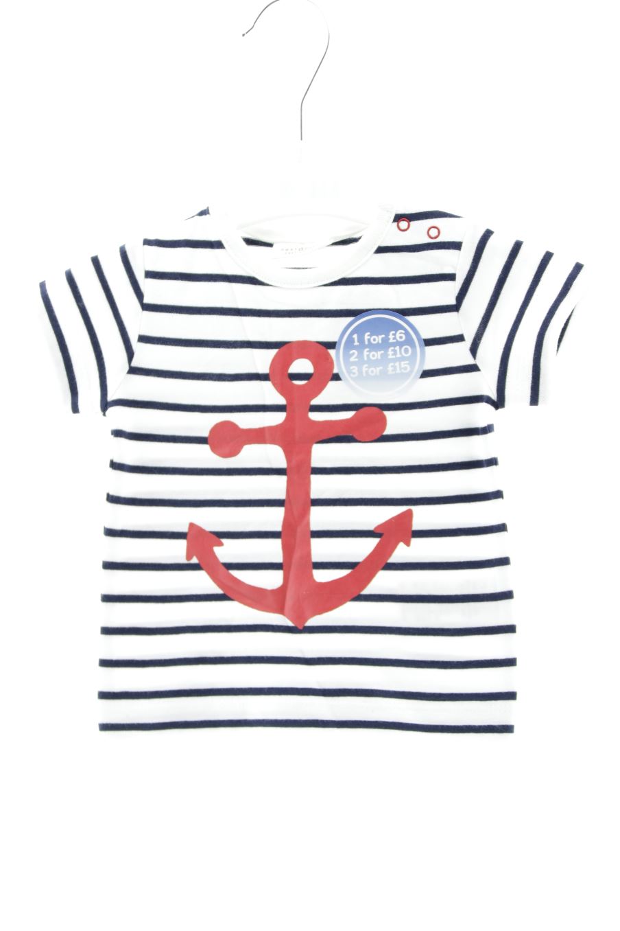 Camiseta de Next de la talla 1 mes de segunda mano
