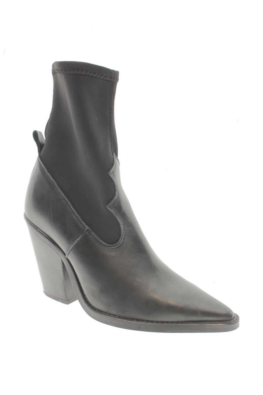 Botines de Mango de la talla 36, de color negro de