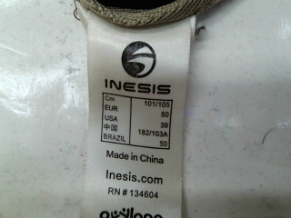 Pantalones cortos de Inesis (DECATHLON) de la talla 50