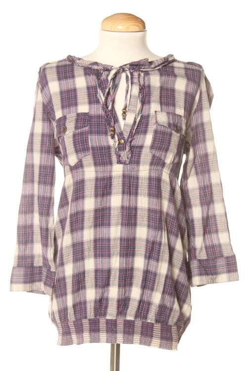 Blusa a maniche lunghe