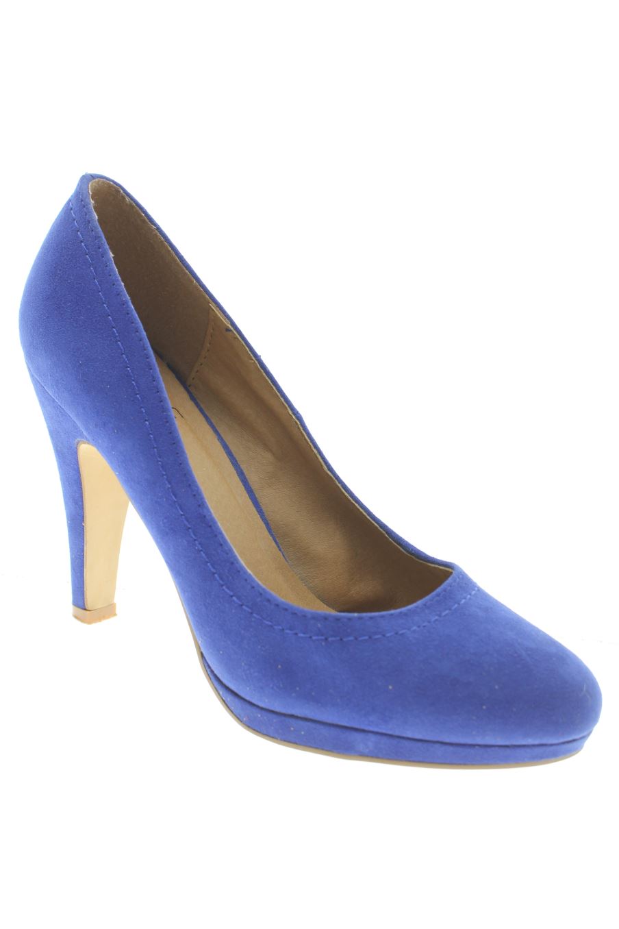 Zapatos de tacon de Gémo de la talla 37, de color azul de