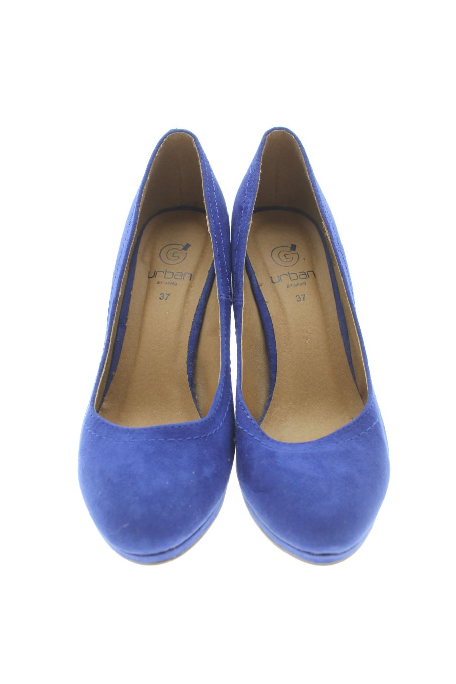 Zapatos de tacon de Gémo de la talla 37, de color azul de