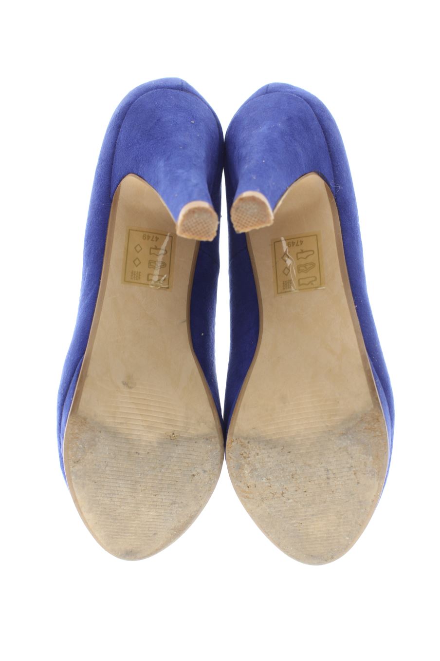 Zapatos de tacon de Gémo de la talla 37, de color azul de
