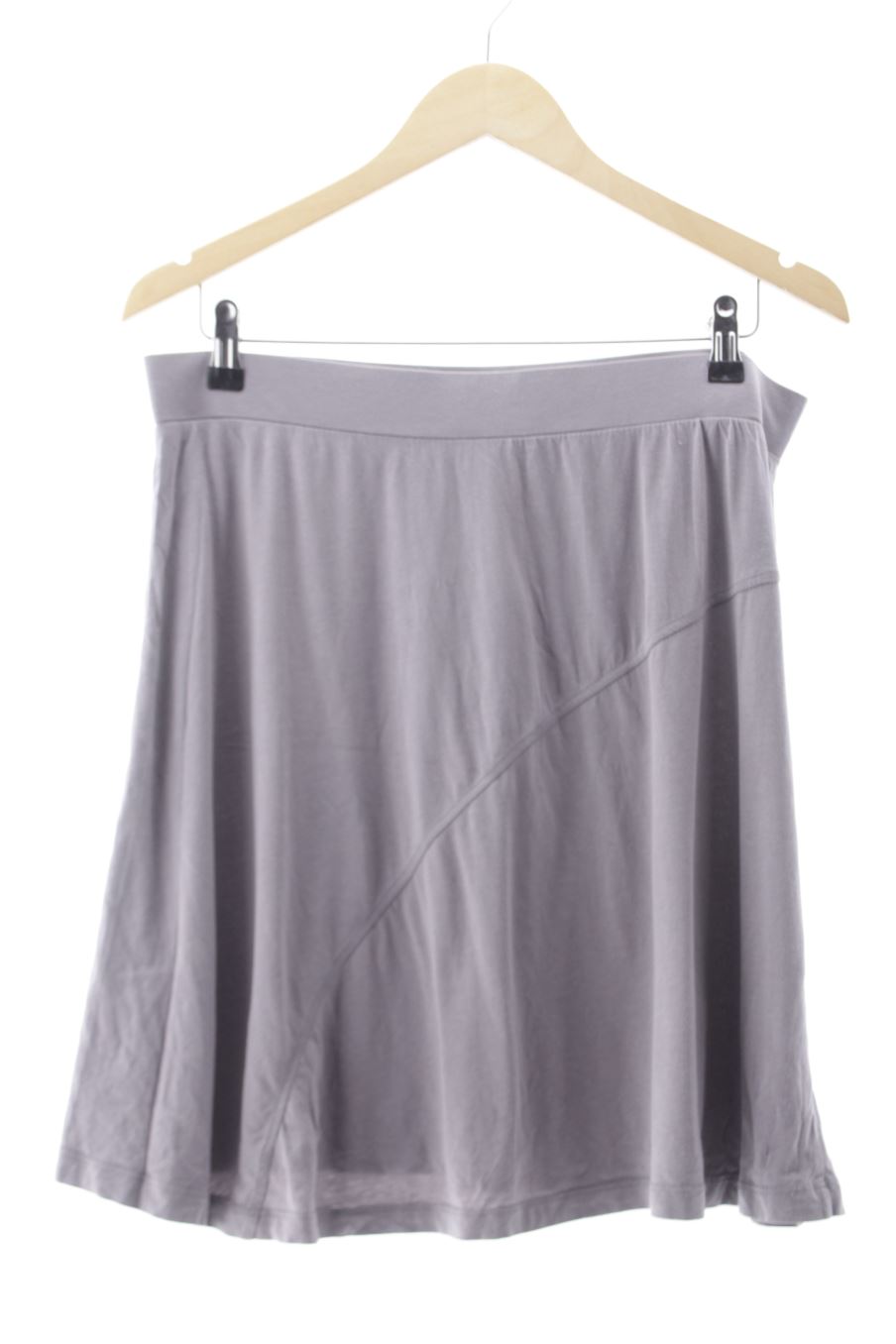 Aufwändiger Rock von Esprit Größe L, Farbe Grau, für