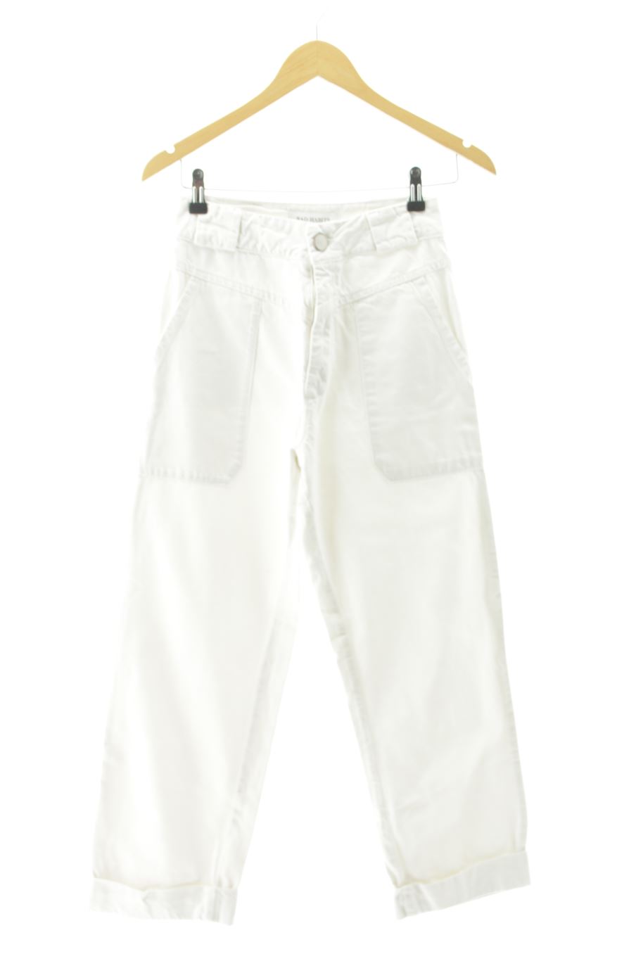 Jeans Bad Habits de la taille 34, de couleur blanc de denim