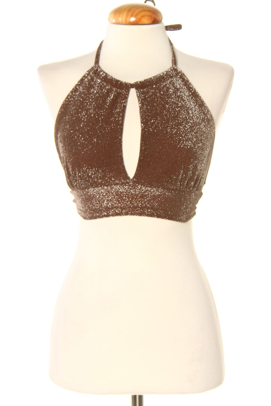 Top Pull & Bear de la taille XS, de couleur marron