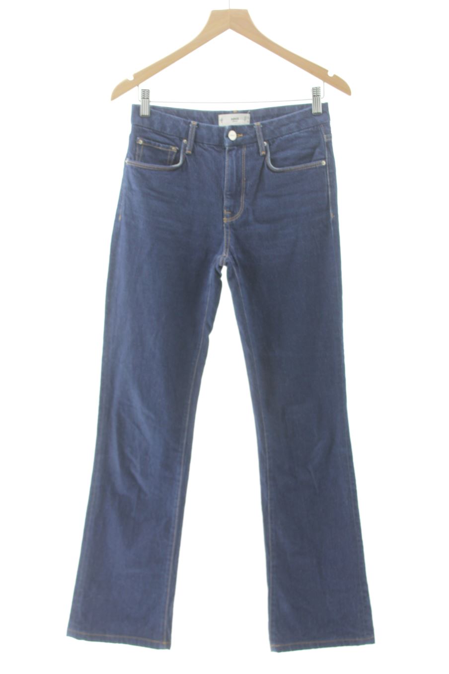 Jeans Mango de la taille 38, de couleur bleu de denim