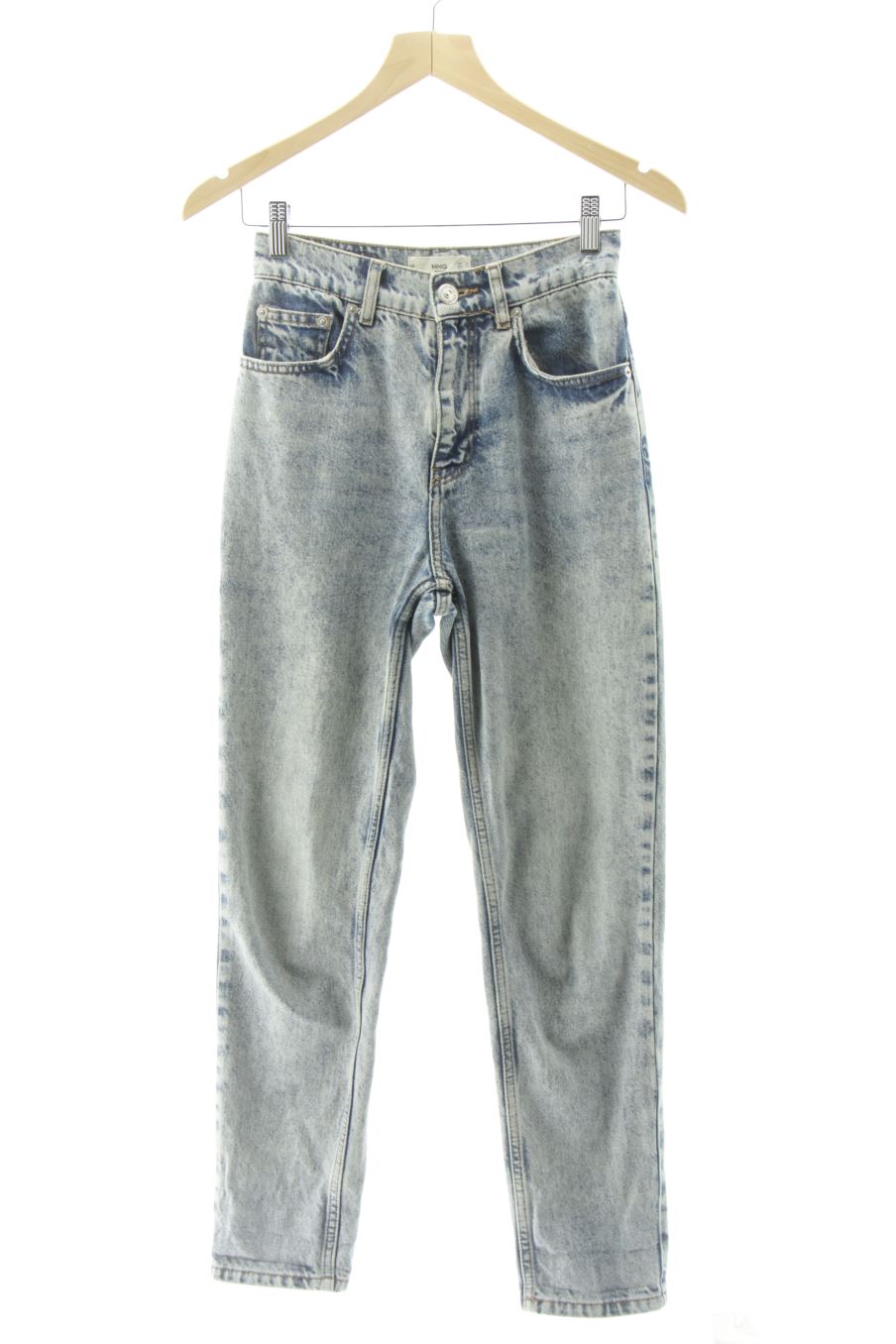 Vaquero de Mango de la talla 32, de color azul de ropa vaquera