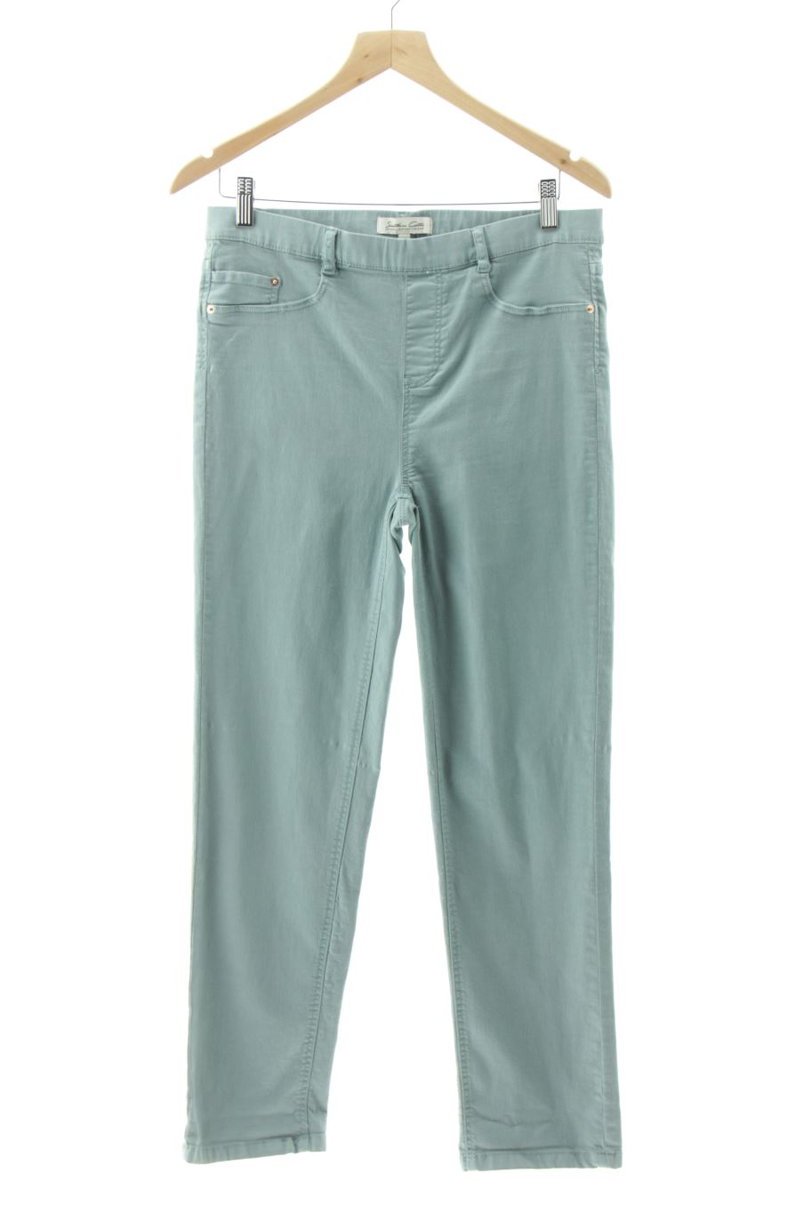 Vaquero de Southern cotton de la talla 40, de color turquesa de ropa vaquera