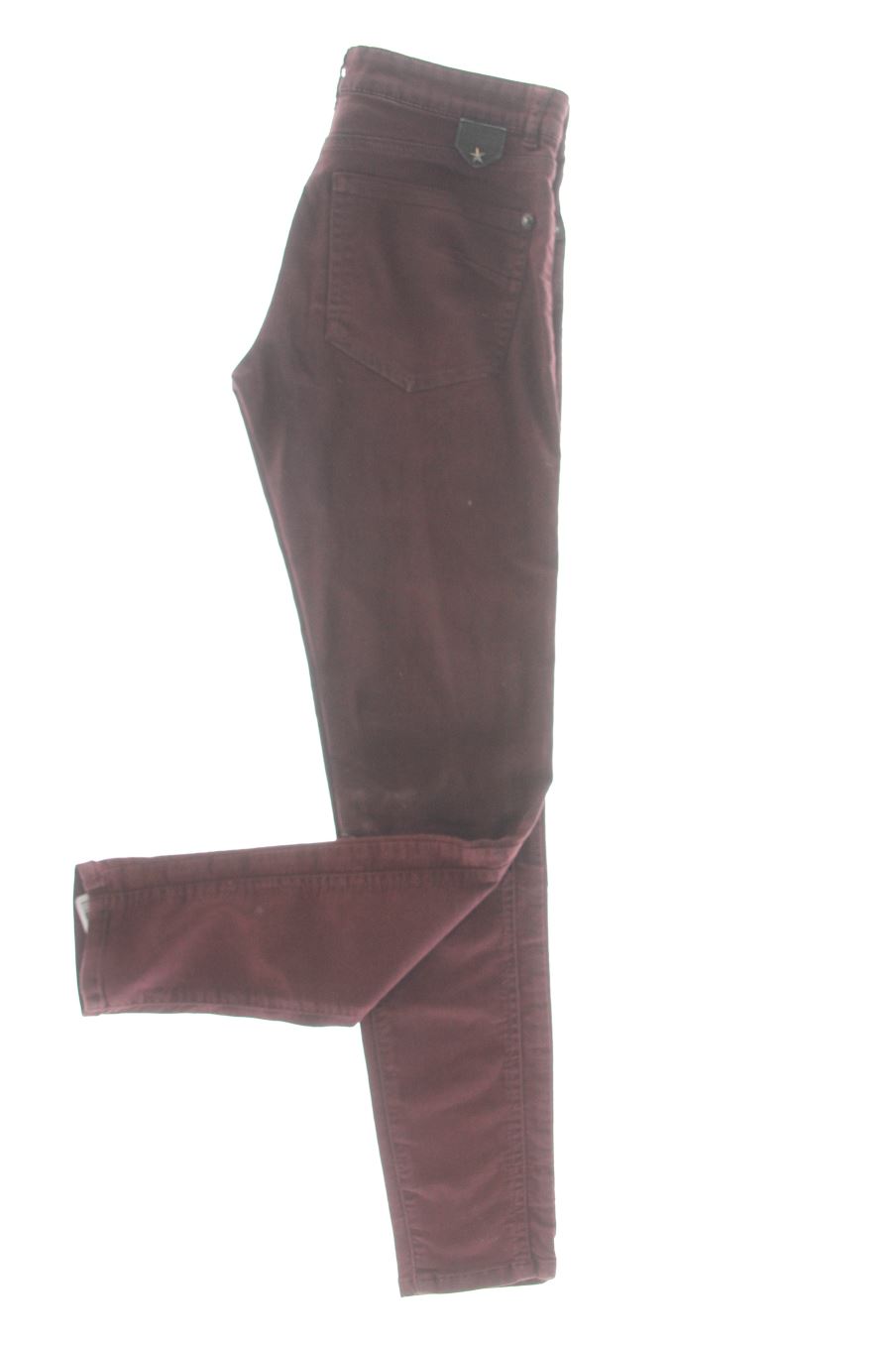 Jeans Ikks de la taille 34, de couleur bordeaux de denim