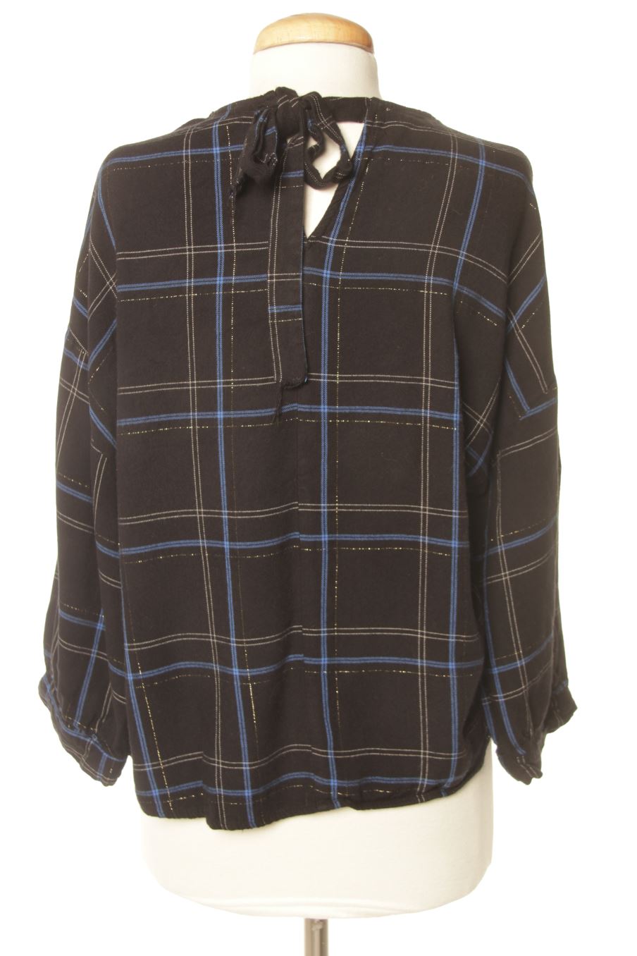 Blouse à manches longues Promod de la taille M, de couleur carreaux