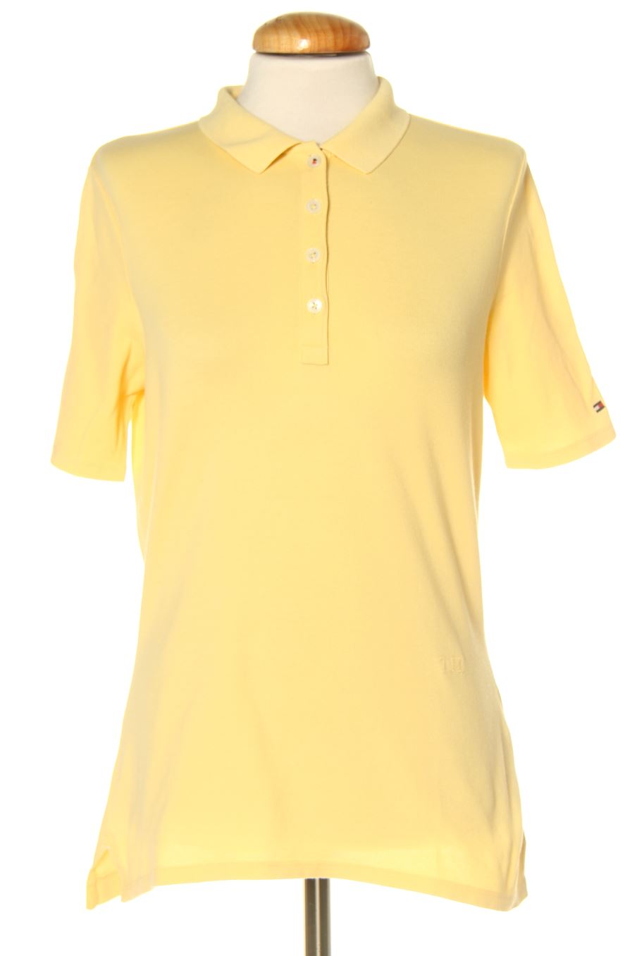 Polo Tommy Hilfiger de la taille S, de couleur jaune