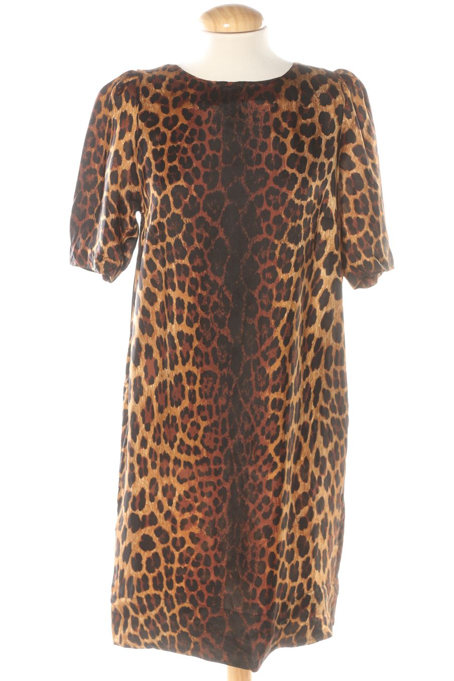Vestito casual de Zara de la talla L, de color stampa animalier