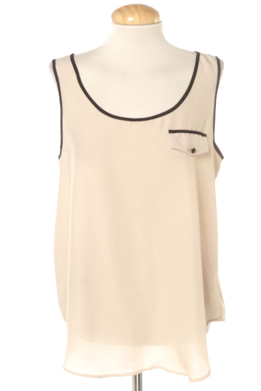 Top Forever 21 de la taille L, de couleur beige