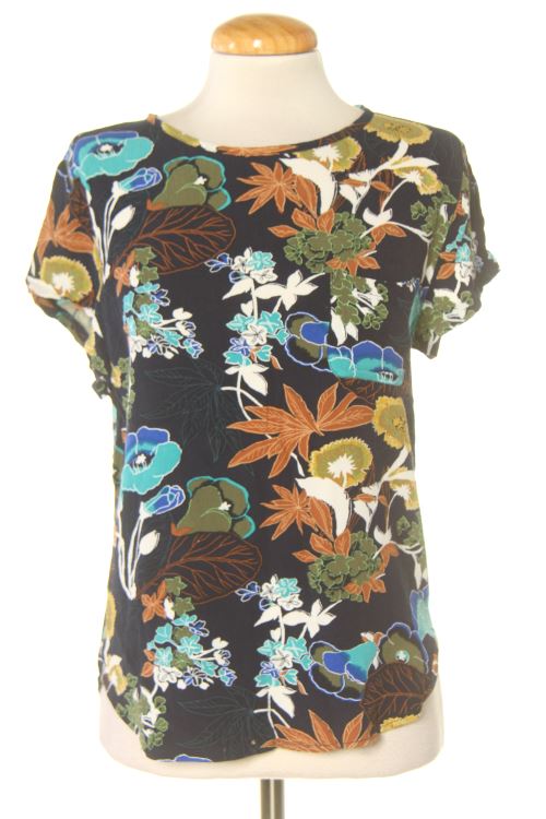 Blusa a maniche corte