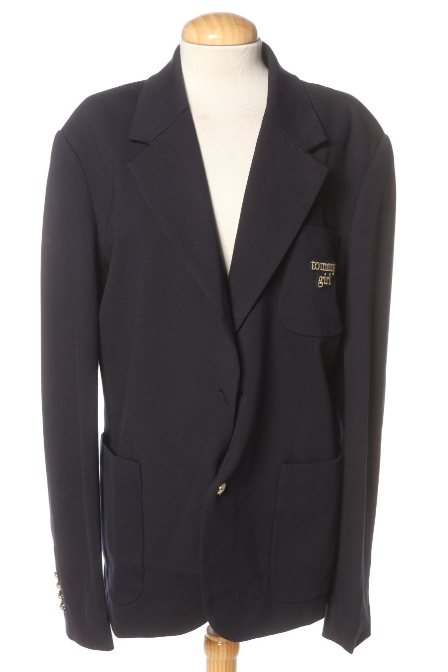 Blazer de Tommy Jeans de la talla XL, de color azul marino