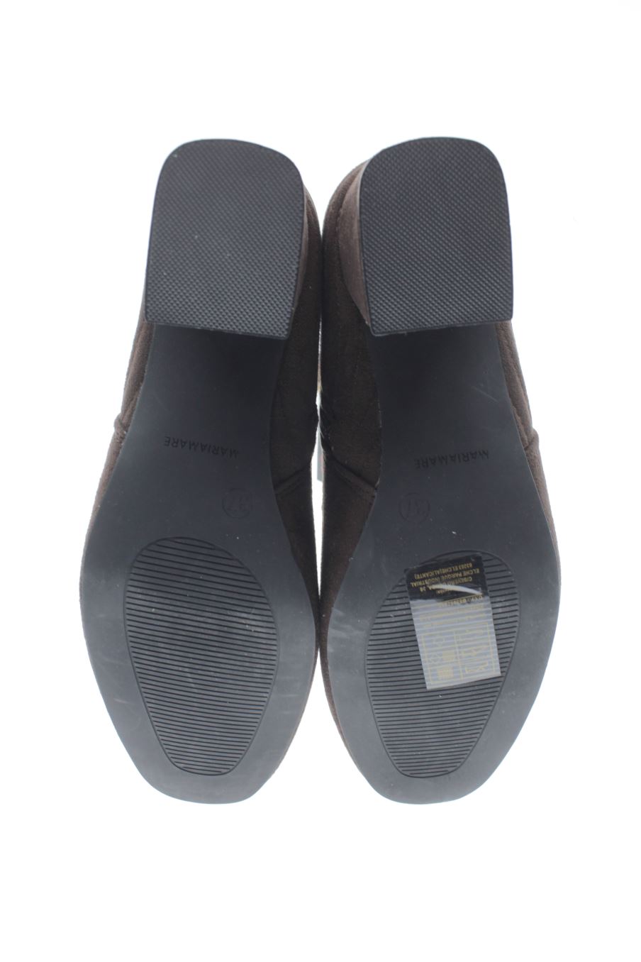 Botines de MariaMare de la talla 37, de color marrón de