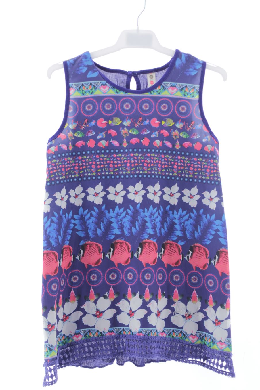 Blouse à manches courtes Desigual de la taille 11 ans de seconde main