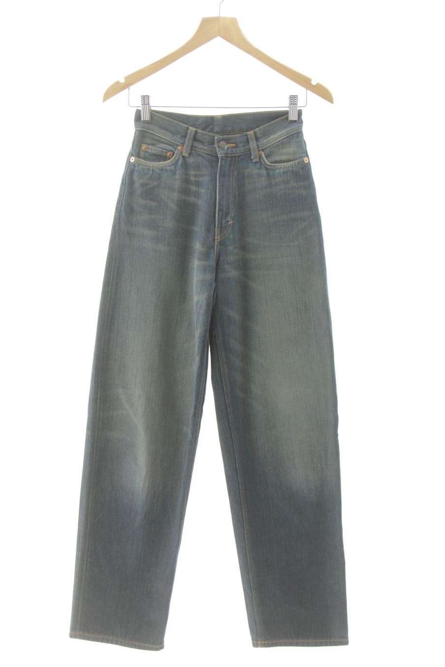 Jeans Weekday de la taille 32, de couleur bleu de denim