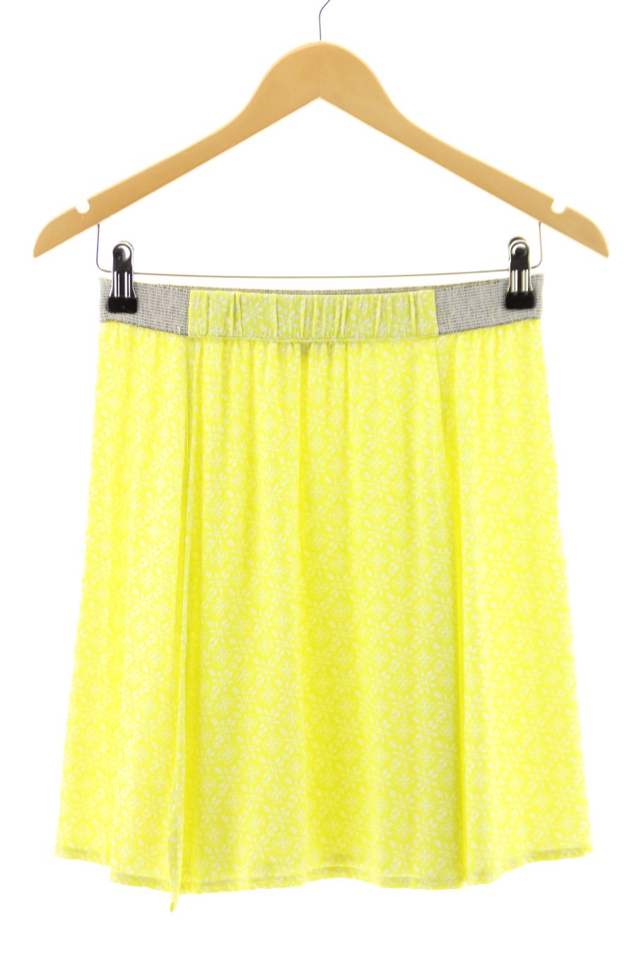Jupe Promod de la taille S, de couleur jaune