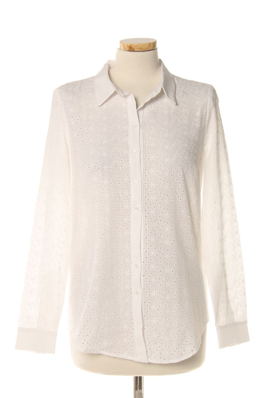 Chemise Naf Naf de la taille 36, de couleur blanc