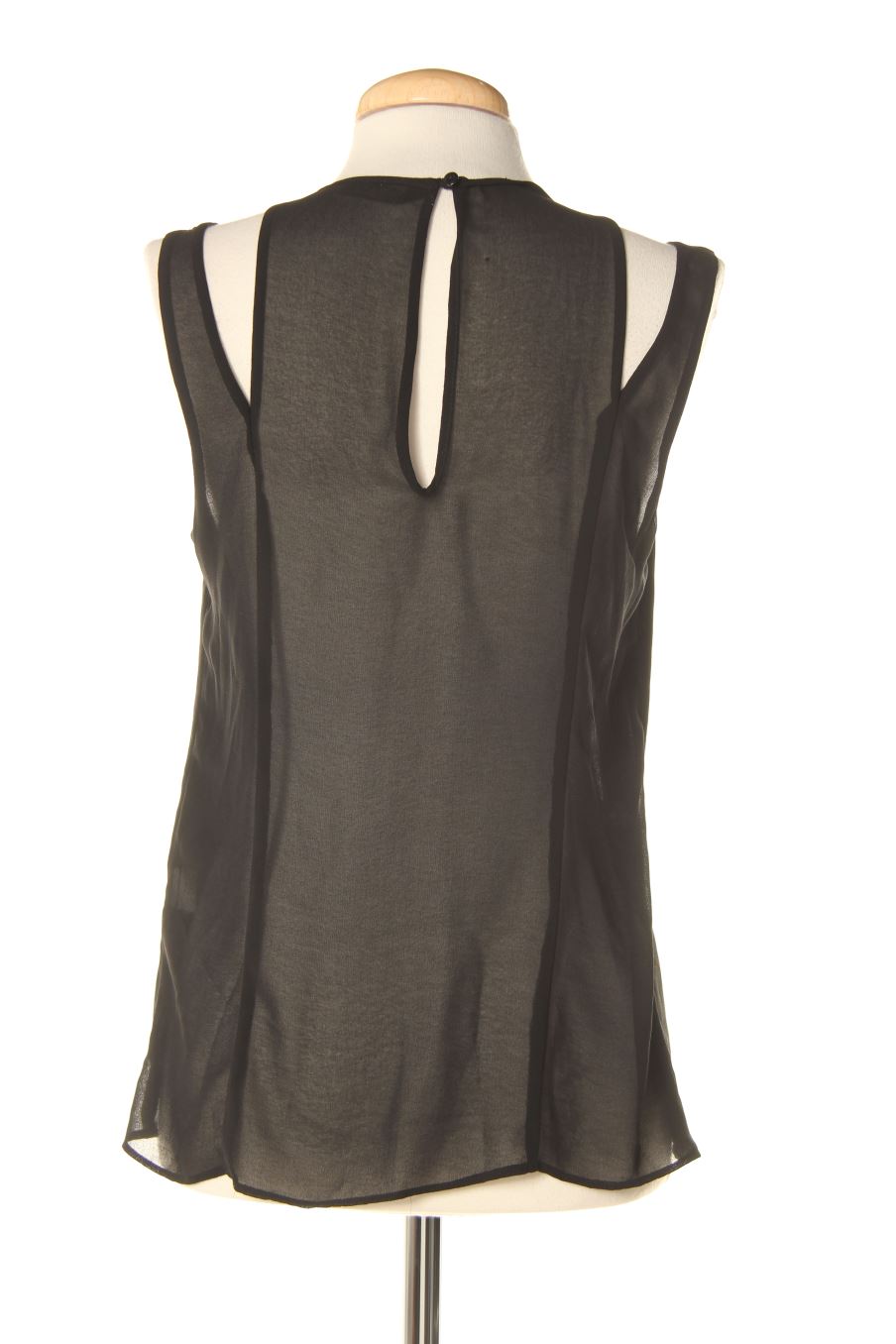 Aufwändiges Top von Trafaluc Größe XS, Farbe Schwarz, für
