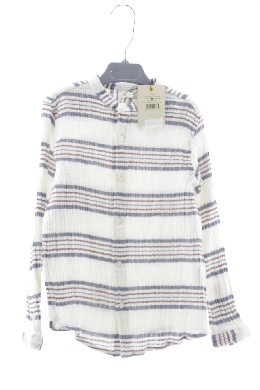 Chemise manches longues Gocco de la taille 7 ans avec une étiquette