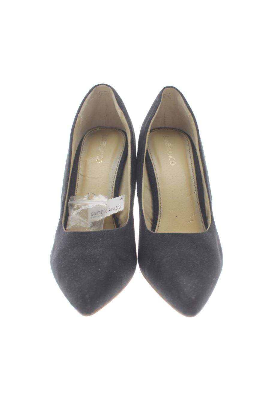 Zapatos de tacon de SUITEBLANCO de la talla 41, de color negro de