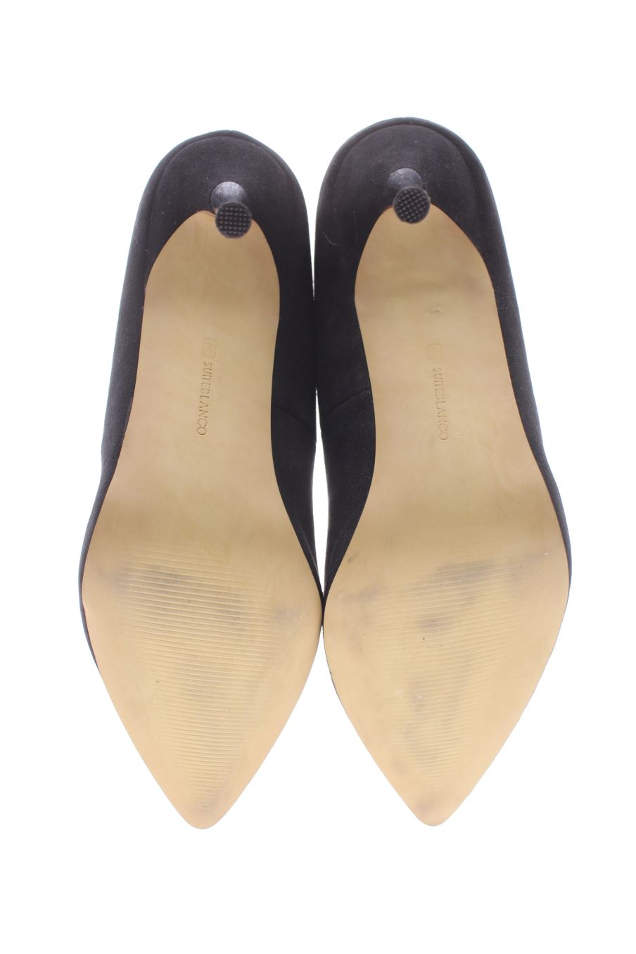 Zapatos de tacon de SUITEBLANCO de la talla 41, de color negro de