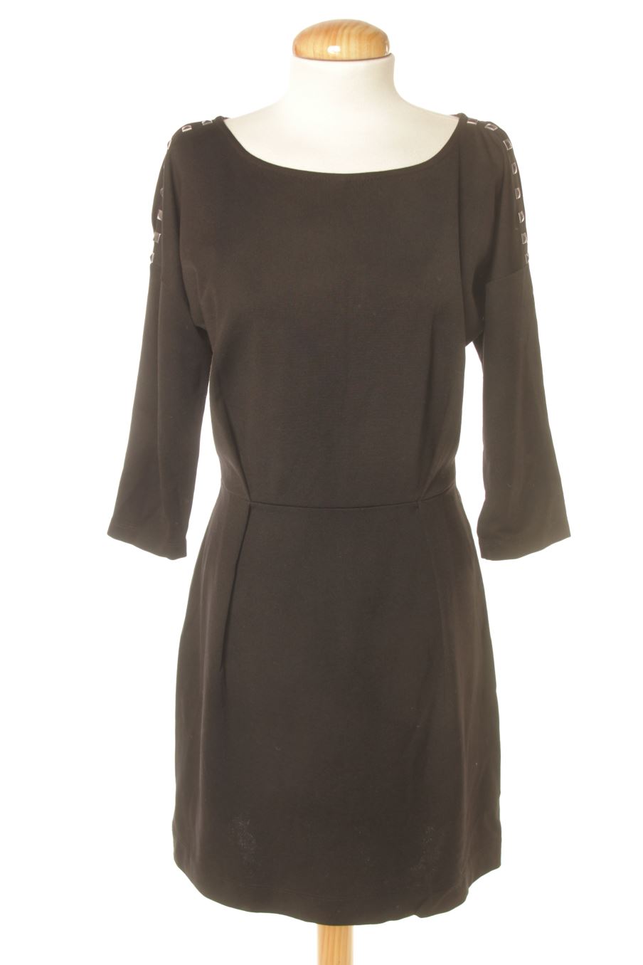 Vestido casual de Mango de la talla S, de color negro