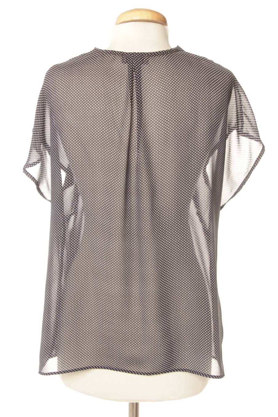 Blouse à manches courtes Cortefiel de la taille L, de couleur bleu marine