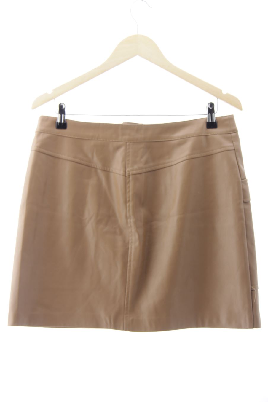 Jupe Amisu de la taille 42, de couleur marron de synthétique