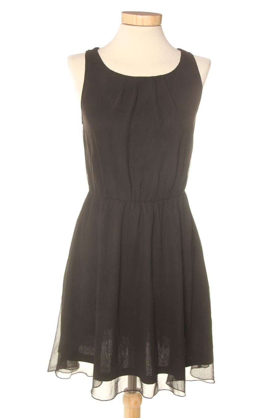 Robe casual Boohoo de la taille 34, de couleur noir