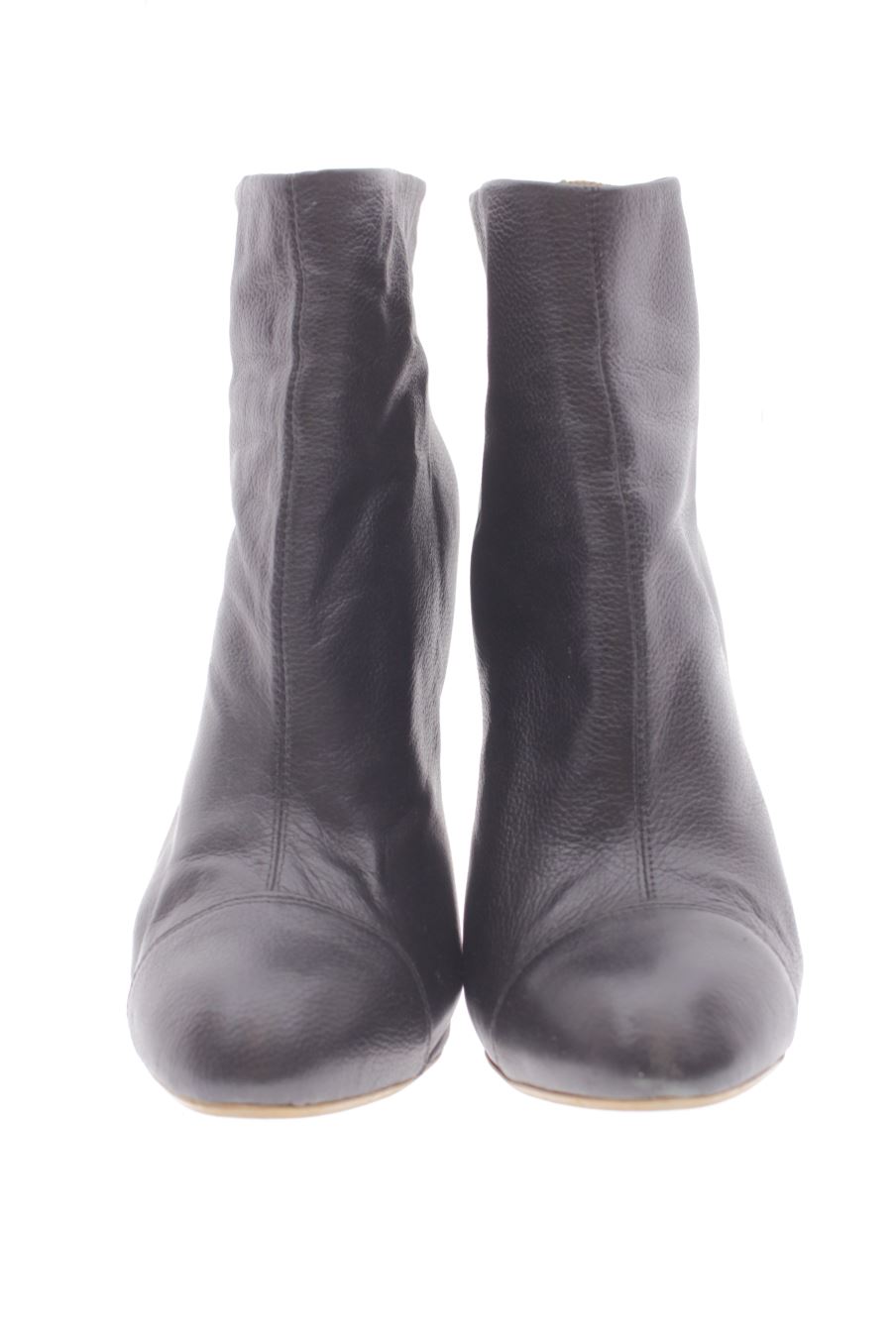 Botines de Zara de la talla 39, de color negro de