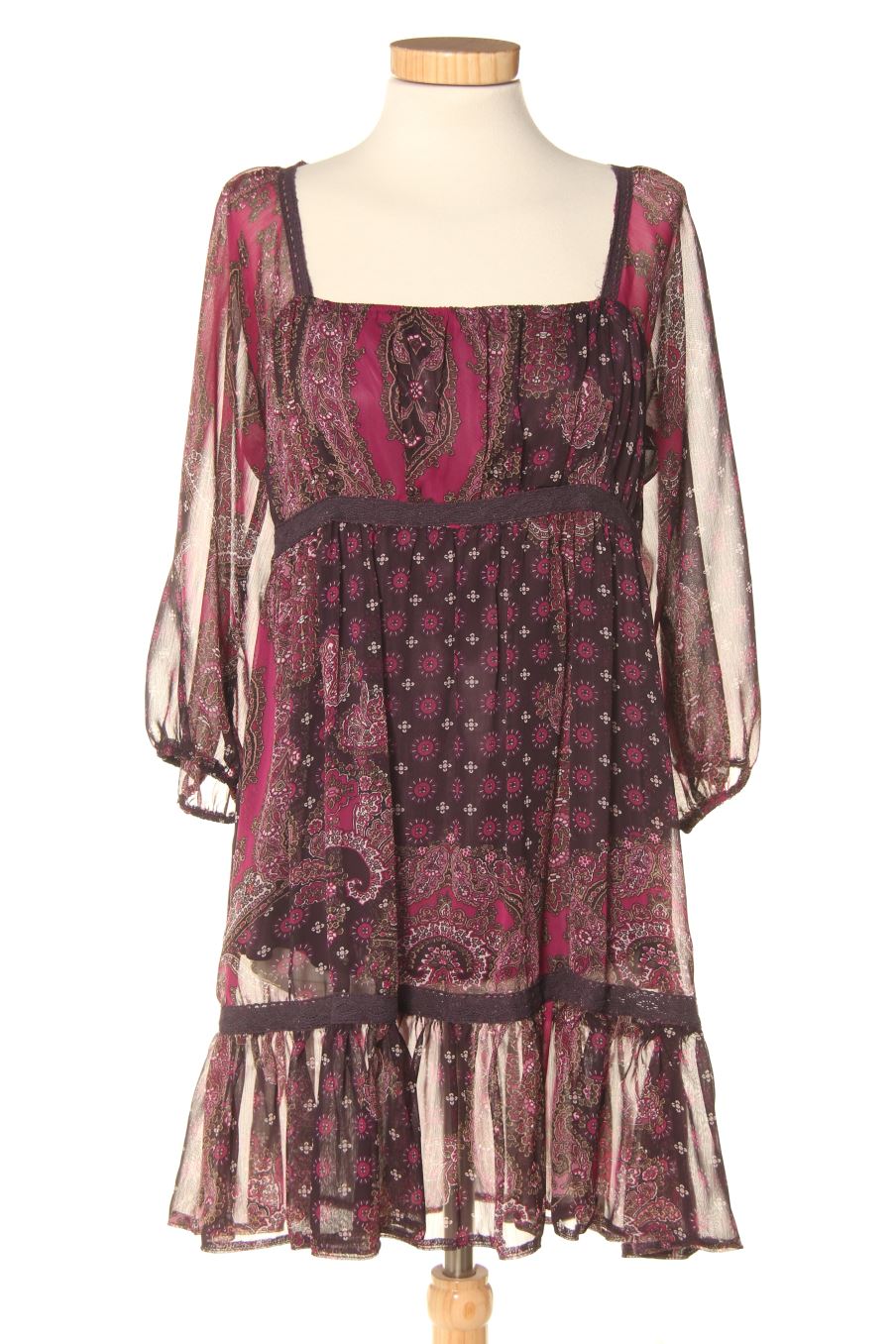 Robe casual Fórmula Joven de la taille 38, de couleur imprimés