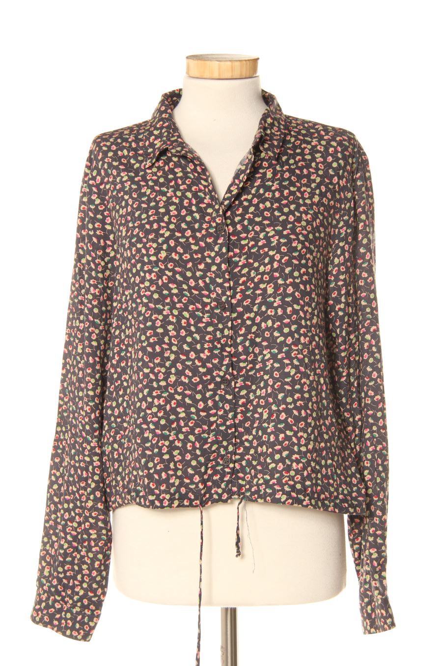 Blusa de manga larga de UNIC de la talla L, de color flores
