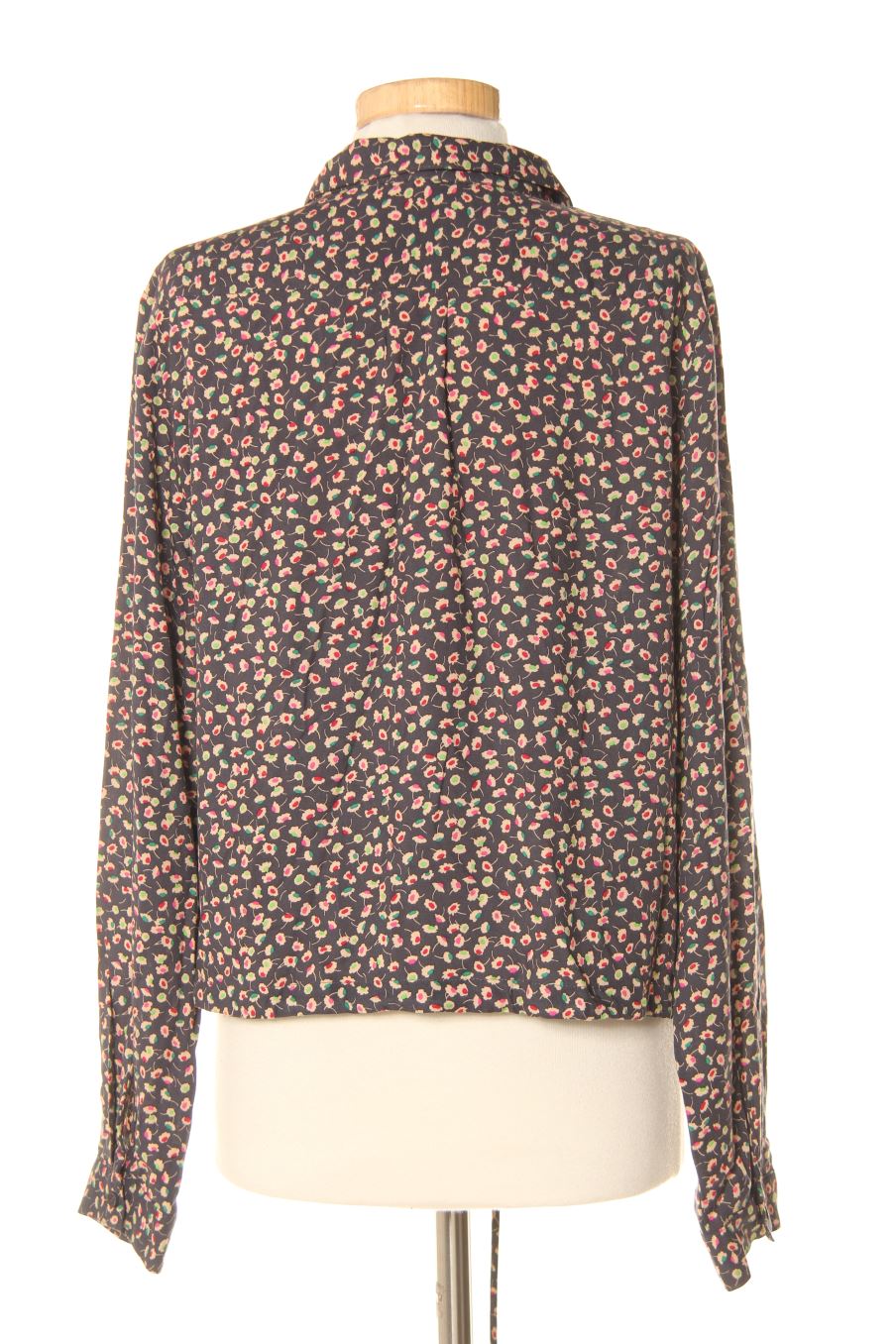 Blusa de manga larga de UNIC de la talla L, de color flores
