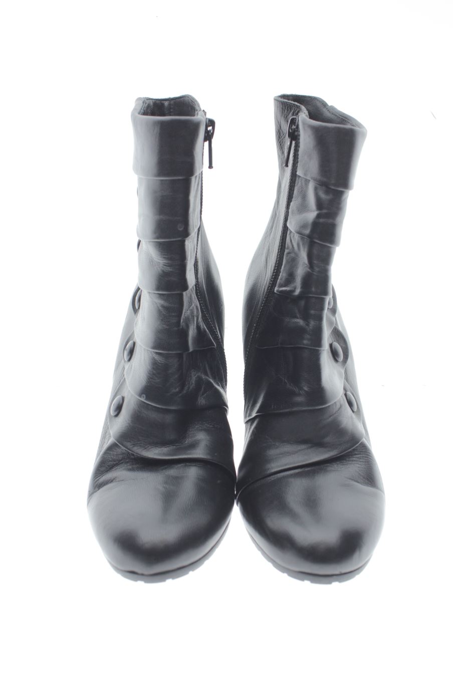 Botines de Casting de la talla 38, de color negro de