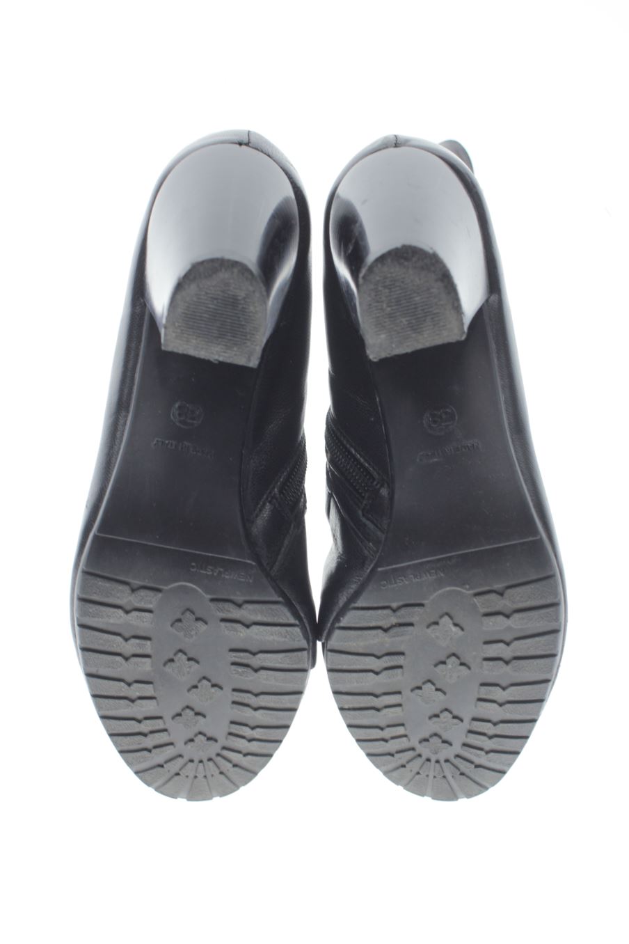 Botines de Casting de la talla 38, de color negro de