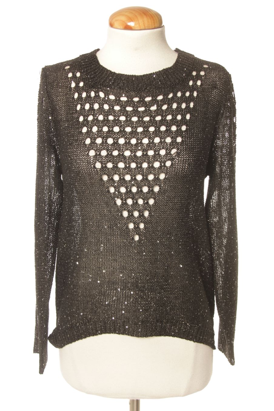 Pull PERCENTIL de la taille S, de couleur noir