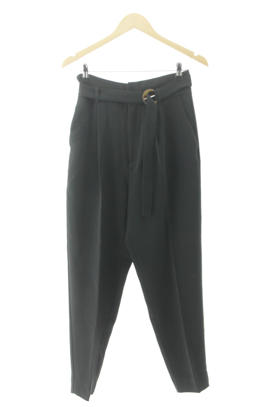 Pantaloni de Mango de la talla 38, de color nero